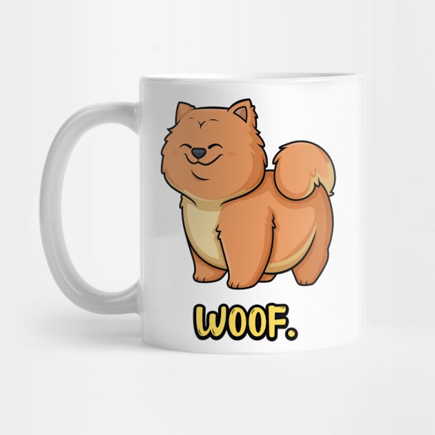 Chibi Kawaii Chow Chow Dog by FoxyReign